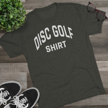 Load image into Gallery viewer, Men&#39;s Disc Golf Shirt Tri-Blend Crew Tee