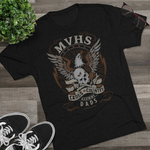 Men's MVHS XC Dad Tri-Blend Crew Tee