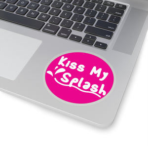 Kiss My Splash Kiss-Cut Stickers