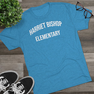 Men's Harriet Bishop Elementary Tri-Blend Crew Tee