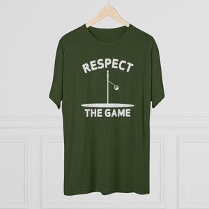 Men's Respect the Game Tri-Blend Crew Tee
