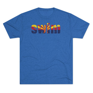 Men's Swim Arizona Tri-Blend Crew Tee
