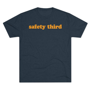 Men's Safety Third Tri-Blend T-Shirt