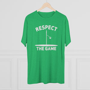 Men's Respect the Game Tri-Blend Crew Tee