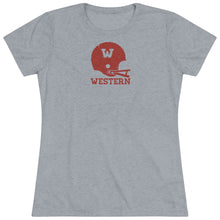 Load image into Gallery viewer, Women&#39;s Retro WSC Football Triblend Tee