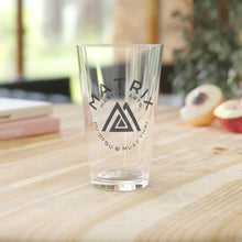 Load image into Gallery viewer, Matrix Pint Glass, 16oz