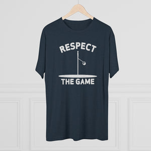 Men's Respect the Game Tri-Blend Crew Tee