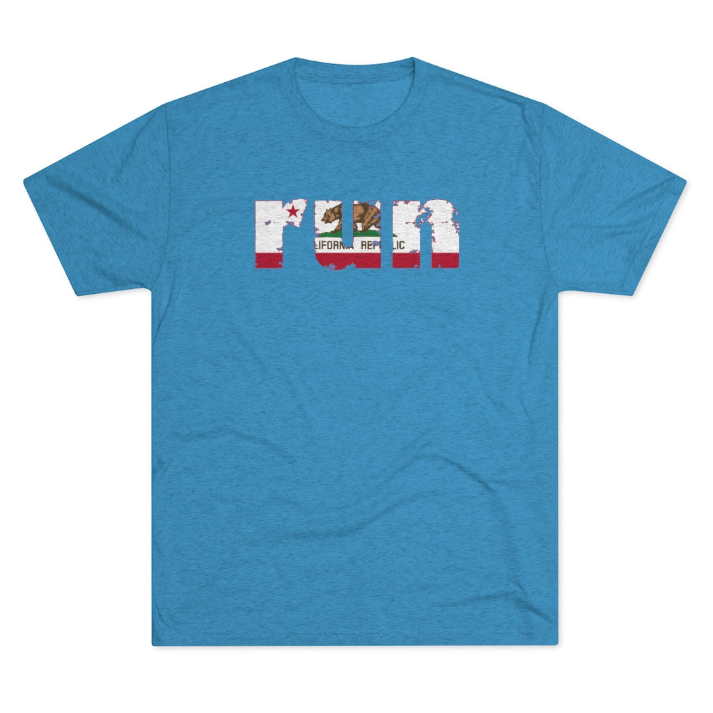 Men's Run California Tri-Blend Crew Tee