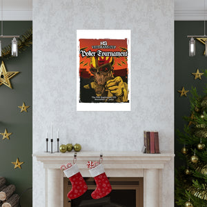 Poker Tourney 2022 Premium Matte Vertical Posters