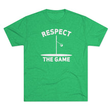 Load image into Gallery viewer, Men&#39;s Respect the Game Tri-Blend Crew Tee