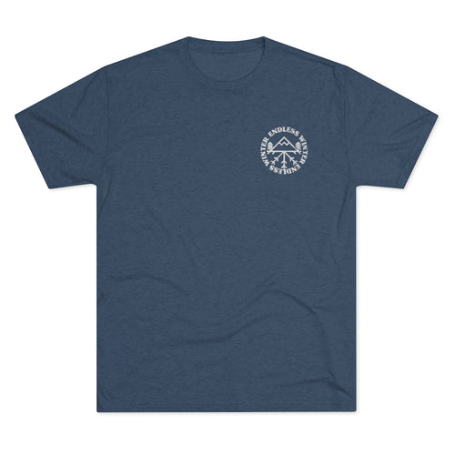 Men's East Wall Tri-Blend Crew Tee