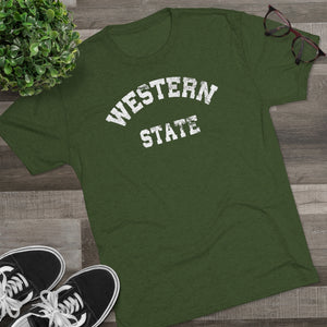 Men's Old School Tri-Blend Crew Tee