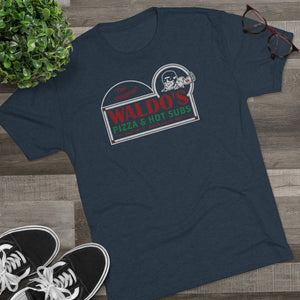 Waldo's Pizza Tri-Blend Crew Tee