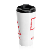 Load image into Gallery viewer, Nebraska Burn Stainless Steel Travel Mug