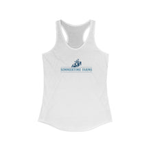 Load image into Gallery viewer, Women&#39;s Sommertime Farms Ideal Racerback Tank