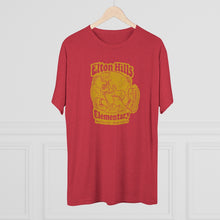 Load image into Gallery viewer, Elton Hills Elementary Hilltopper Tri-Blend Crew Tee