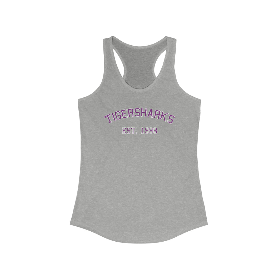 Tigersharks Women's Ideal Racerback Tank
