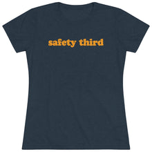 Load image into Gallery viewer, Women&#39;s Safety Third Triblend Short Sleeve Tee