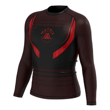 Load image into Gallery viewer, Matrix Red Rash Guard