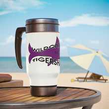 Load image into Gallery viewer, Tigersharks Stainless Steel Travel Mug with Handle, 14oz