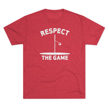 Load image into Gallery viewer, Men&#39;s Respect the Game Tri-Blend Crew Tee