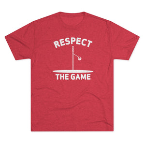 Men's Respect the Game Tri-Blend Crew Tee