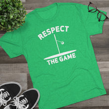 Load image into Gallery viewer, Men&#39;s Respect the Game Tri-Blend Crew Tee