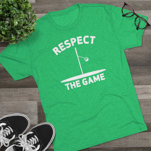 Men's Respect the Game Tri-Blend Crew Tee