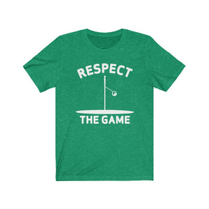 Respect the Game Tetherball Unisex Fitted Tee