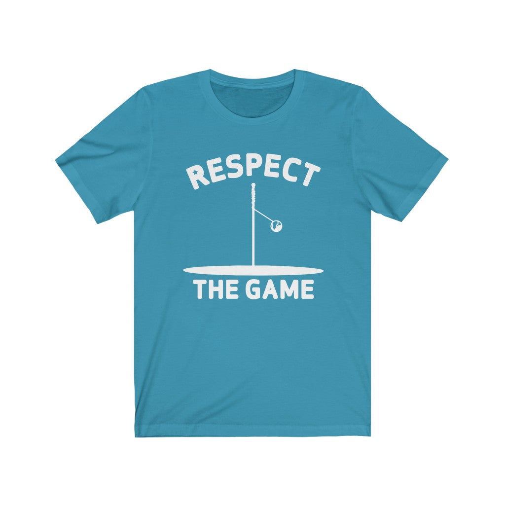 Respect the Game Tetherball Unisex Fitted Tee