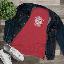 Load image into Gallery viewer, Women&#39;s Mathmatically Delicious Triblend Tee