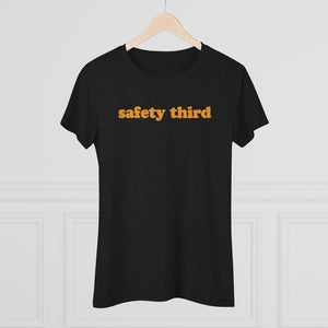 Women's Safety Third Triblend Short Sleeve Tee