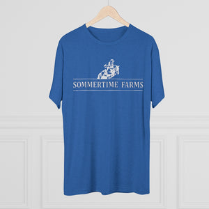 Men's Sommertime Farms Color Tri-Blend Crew Tee