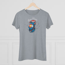 Load image into Gallery viewer, Women&#39;s Colorado Shoe Tongue Triblend Tee