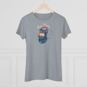 Women's Colorado Shoe Tongue Triblend Tee