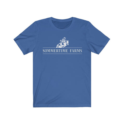 Unisex Sommertime Farms Jersey Short Sleeve Tee