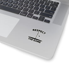 Load image into Gallery viewer, Respect the Game Kiss-Cut Stickers