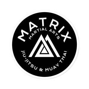 Black Matrix Sticker