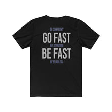 Load image into Gallery viewer, Unisex GVHS GO FAST BE FAST Short Sleeve Tee