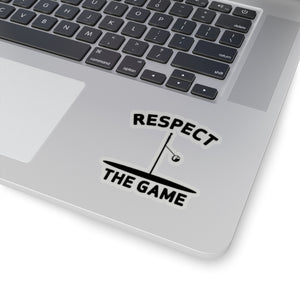 Respect the Game Kiss-Cut Stickers