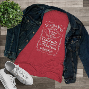 Women's Western State College 7703 Triblend Short Sleeve Tee