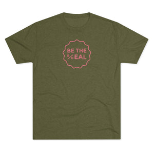 Real Deal Tri-Blend Crew Tee