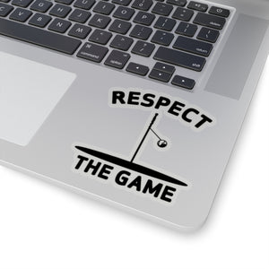 Respect the Game Kiss-Cut Stickers