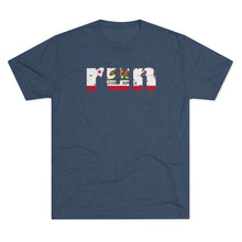 Load image into Gallery viewer, Men&#39;s Run California Tri-Blend Crew Tee