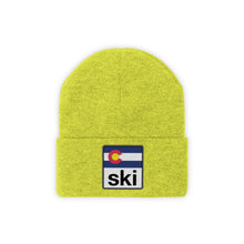 Load image into Gallery viewer, Ski Colorado Knit Beanie