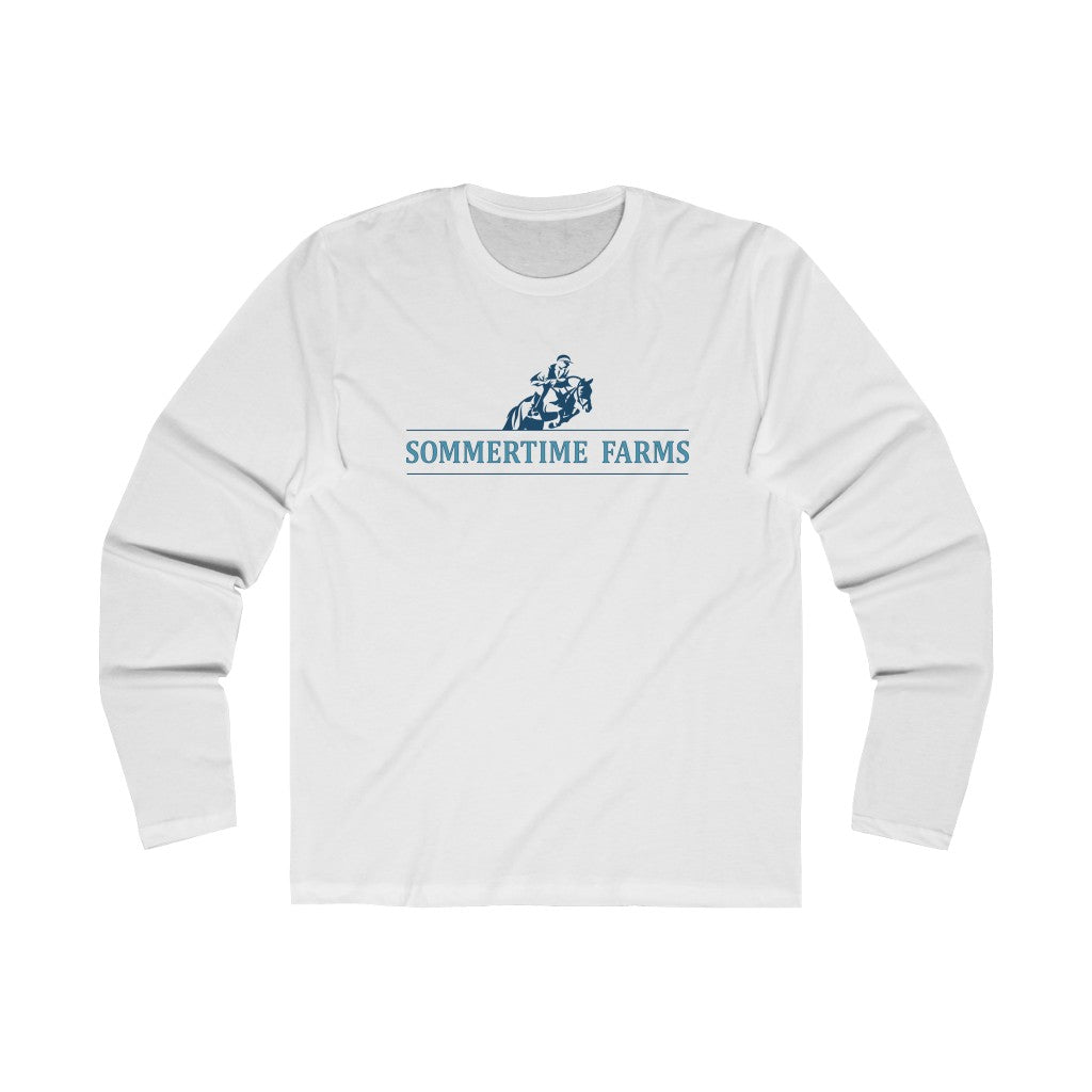 Men's Long Sleeve Sommertime Farms Crew Tee