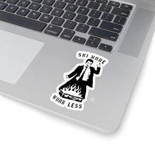 Load image into Gallery viewer, Ski More Work Less Kiss-Cut Stickers