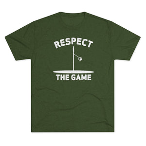 Men's Respect the Game Tri-Blend Crew Tee