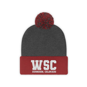 Old School WSC Pom Pom Beanie