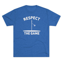 Load image into Gallery viewer, Men&#39;s Respect the Game Tri-Blend Crew Tee